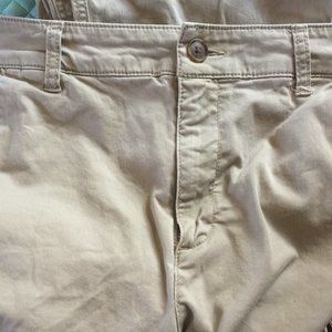 Gap Women's Relaxed Girlfriend Twill Jeans - Khaki  Size 4 Relaxed  26" Length